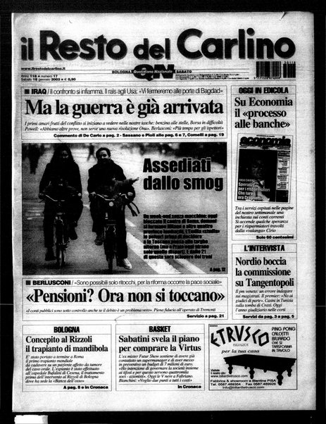 Il Resto del Carlino : giornale dell'Emilia